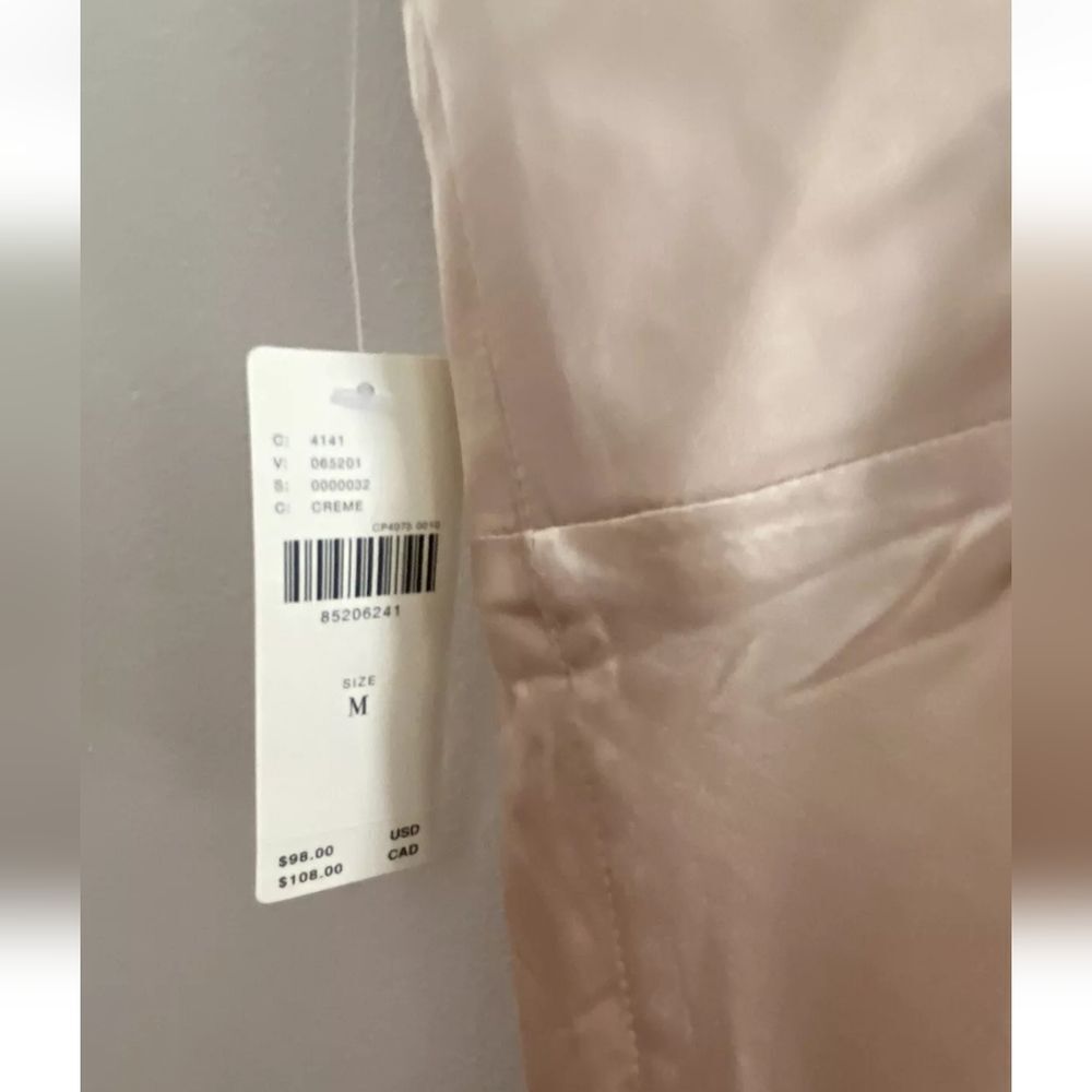 - Anthropologie color block satin dress short NWT - Picture 6 of 6